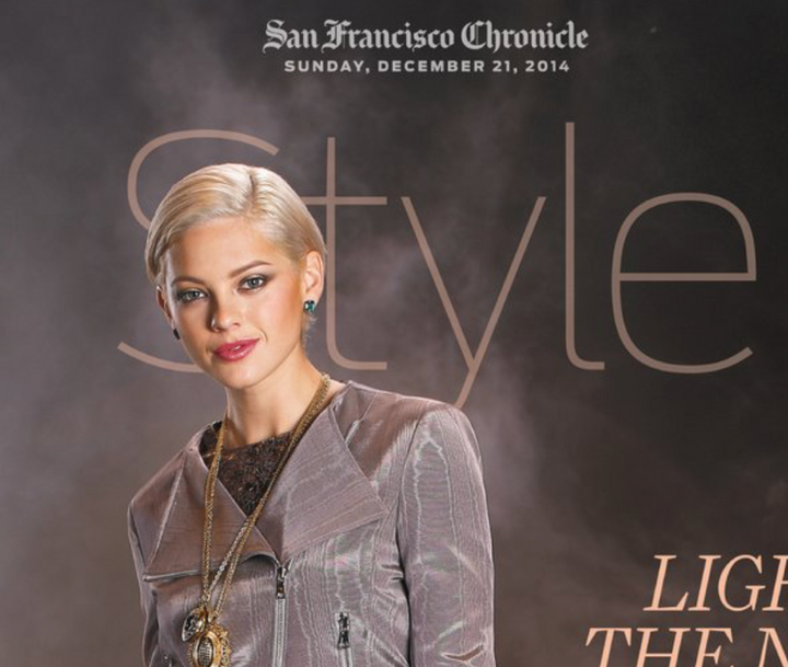 SF Chronicle Style Section Cover - Light Up The Night